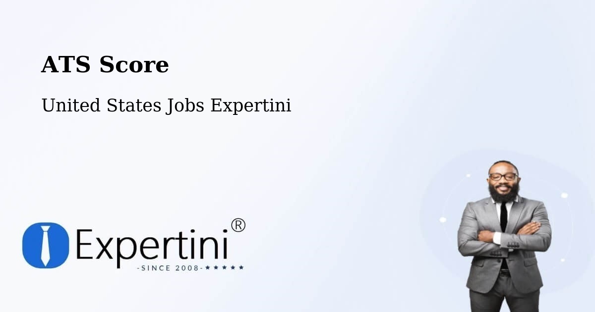 Resume ATS Score & Job Description Match Tool – Sinton - United States Jobs Expertini