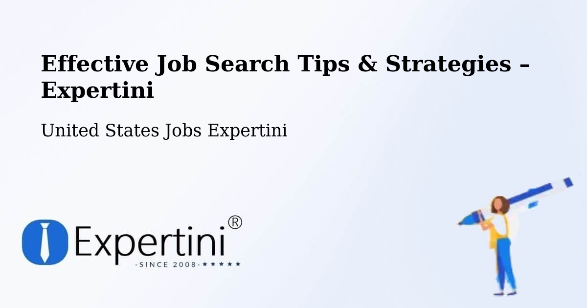 Job Search Tips & Strategies for Job Seekers – Sinton - Sinton, United States Jobs Expertini