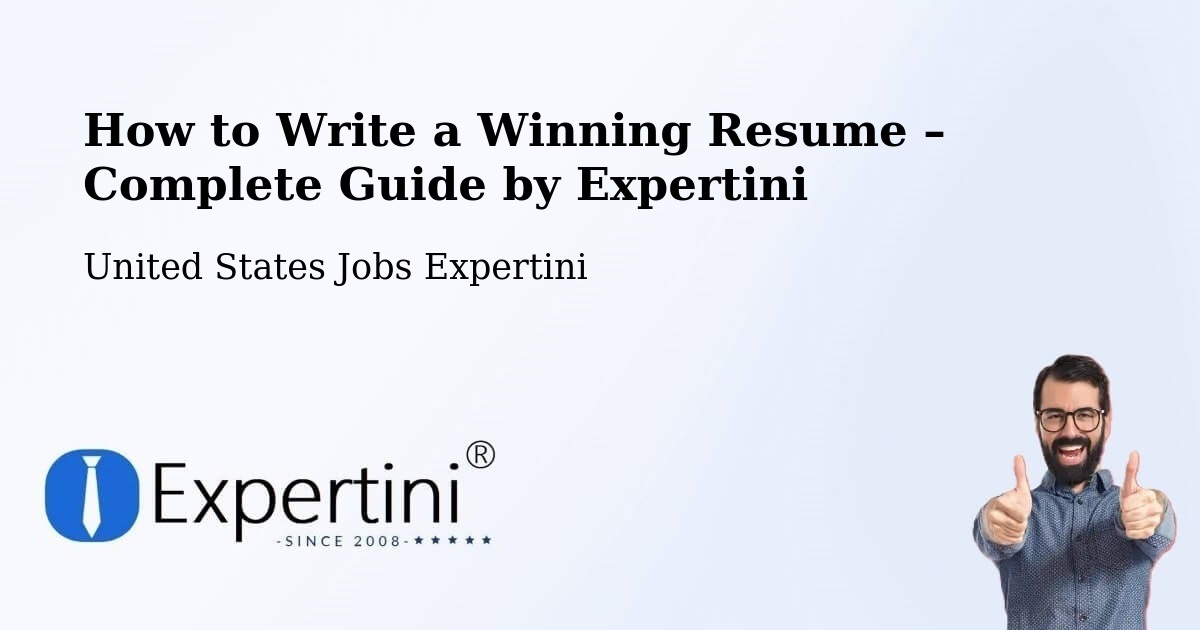 Resume Writing Guide for Job Seekers – Sinton - Sinton, United States Jobs Expertini